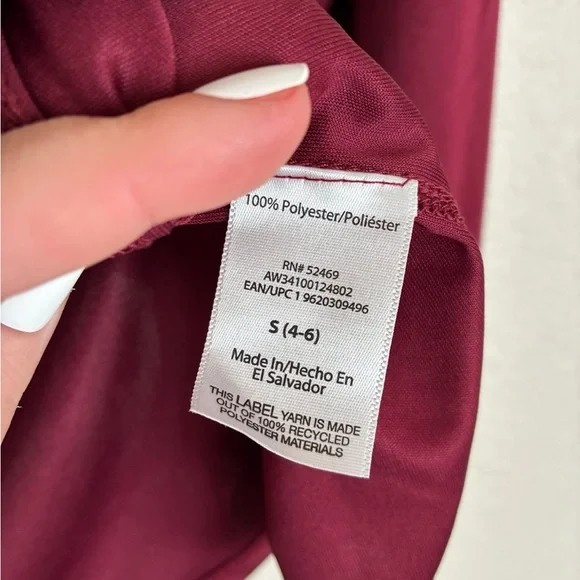 Athletic Works Long Sleeve Performance Top (Size S) - Picture 4 of 4